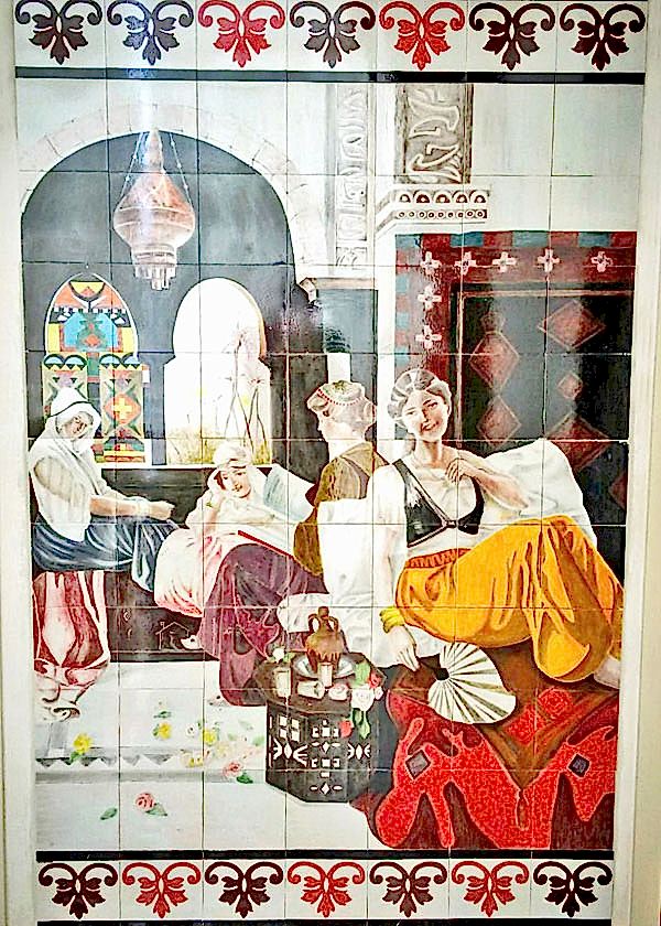 Duvar Panosu Çini Seramik Çini Seramik Duvar Panosu